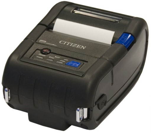 Citizen. Mobile (on the move) portable belt thermal label printers. Citizen CMP-20 2 inch tough mobile receipt / label printer (Serial, USB, Bluetooth, WiFi options) Windows Mobile, Android, Blackberry, Symbian, iOS, etc.. Lowest price at barcode.co.uk