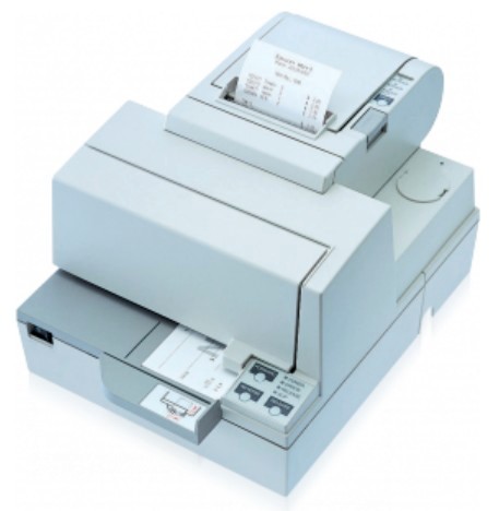 Epson. Receipt printers / receipt like ticket printer. Epson TM-H5000II (TM-H5000) multi-station 80 mm direct thermal receipt and A4 impact slip printer. Lowest price at barcode.co.uk
