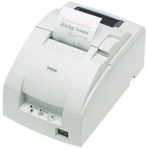 Epson. Receipt printers / receipt like ticket printer. Epson TM-U220A impact receipt printer (replaces Epson TM-U210 series) - works the same. Lowest price at barcode.co.uk