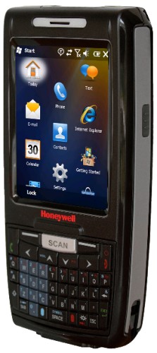 Honeywell (HHP Handheld). Portable / mobile wireless terminals (WiFi 802.11 / GPRS internet / Bluetooth / etc. ) Pocket PC, Microsoft Windows Mobile, CE 5.0 / 6.0, Visual Studio, .Net, flash, touch screen, etc.. Honeywell Dolphin 7800 Enterprise Digital Assistant. Lowest price at barcode.co.uk