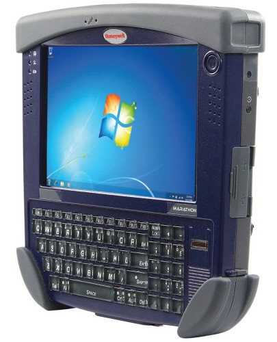 Honeywell (HHP Handheld). Ultra rugged, multi drop and impact capable, Windows based industrial terminals. Honeywell Marathon FX1 mission-critical fully-rugged IP65 mobile field computer. Lowest price at barcode.co.uk