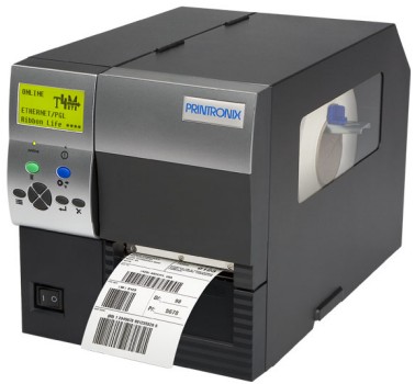 Printronix. High end (industrial) printers. Printronix T4M thermal barcode label printer. Lowest price at barcode.co.uk