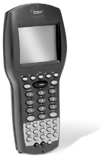PSC. Portable wireless terminals. PSC Falcon 335 portable RF terminal. Lowest price at barcode.co.uk