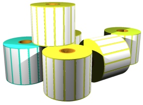 Eltron. Labels. Eltron direct thermal labels, 5&quot; outside diameter rolls.. Lowest price at barcode.co.uk