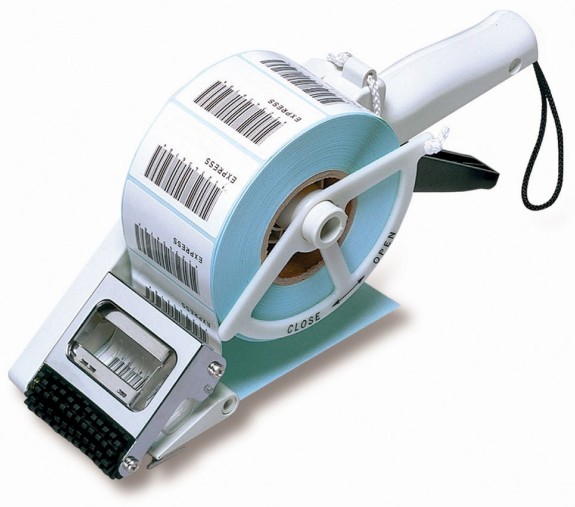 Zebra (Eltron). Miscellaneous. Zebra barcode labels applicator automatic peel hand held speed labelling guns. Lowest price at barcode.co.uk