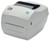 Zebra GC420t thermal transfer barcode label printer ZPL / EPL / ZBI languages, 8MB flash, 8MB ram, USB, Serial, Parallel. Options: Peel / Dispenser