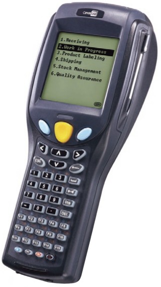 CipherLab. Portable / mobile wireless terminals (WiFi 802.11 / GPRS internet / Bluetooth / etc. ) Pocket PC, Microsoft Windows Mobile, CE 5.0 / 6.0, Visual Studio, .Net, flash, touch screen, etc.. CipherLab CPT-87XX (CPT-8700 / CPT-8770 / CPT-8790) series industrial portable barcode data collector with fast direct USB and options; WiFi, WWAN 35G mobile data, GPS. Lowest price at barcode.co.uk