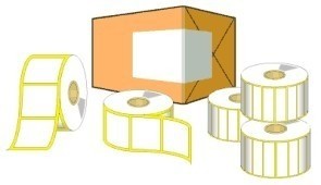 Citizen. Labels / blank pre-cut rolls with gaps (for thermal label printers). Citizen label printer labels thermal transfer TT and direct thermal DT. Lowest price at barcode.co.uk