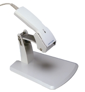 Opticon. Long range hand held laser bar code readers / scanners. Opticon OPL-6735 triggered scanner with autosensing. Keyboard wedge interface. Lowest price at barcode.co.uk