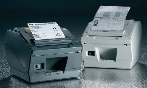Star Micronics. Receipt printers / receipt like ticket printer. Star TSP828 label printer. Lowest price at barcode.co.uk