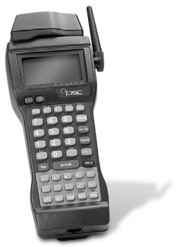 PSC. Portable wireless terminals. PSC Falcon 315 portable RF terminal. Lowest price at barcode.co.uk