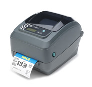 Zebra. Desktop (medium duty) thermal label printers. Zebra GX420t thermal transfer label printer. Lowest price at barcode.co.uk