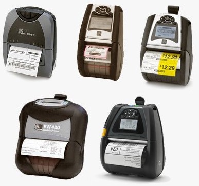 Zebra (Eltron). Labels / blank pre-cut rolls with gaps (for thermal label printers). Zebra paper and plastic die cut self-adhesive labels for direct thermal and thermal transfer mobile printers; RP4T / P4T / QLn220 Plus / QLn320 Plus / QLn420 Plus / RW420. Lowest price at barcode.co.uk